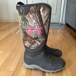 Insulated Under Armour Boots camouflage realtree